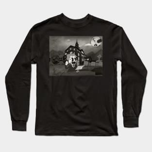 Old Timey Cartoony Darren Long Sleeve T-Shirt